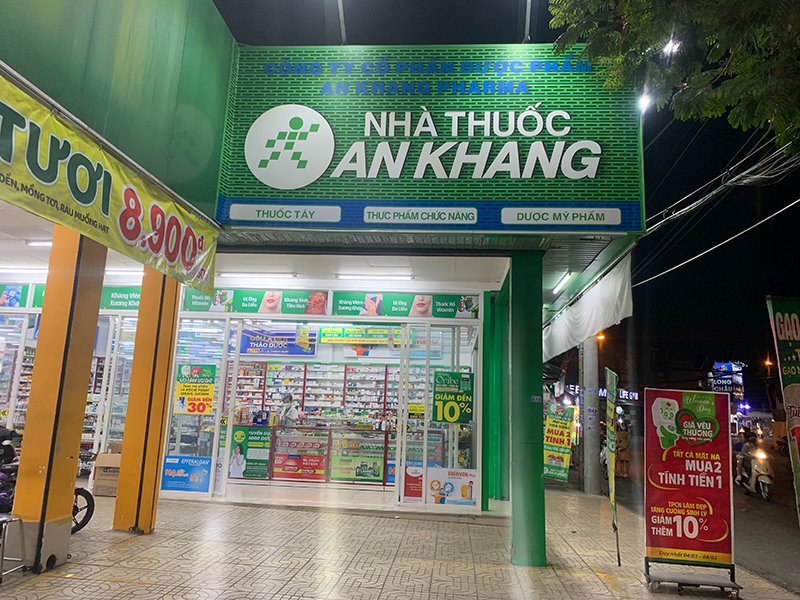 Nhà thuốc An Khang tại 60A Trần Thị Cờ, Phường Thới An, Thành phố Hồ Chí Minh, Việt Nam